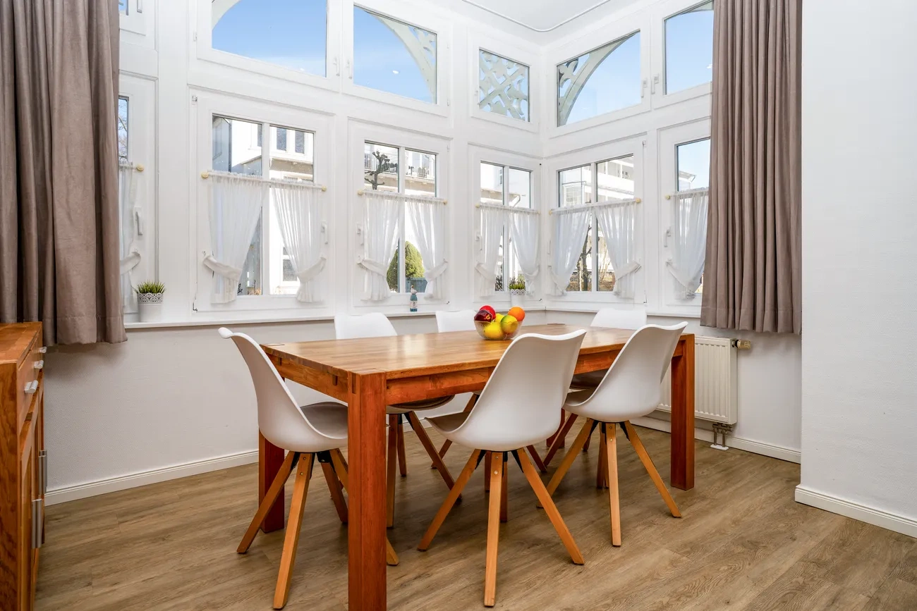 Wohnung 1 Typ 6 Villa Eden 6 Essbereich Villa Eden Ferienwohnung 1 in Binz