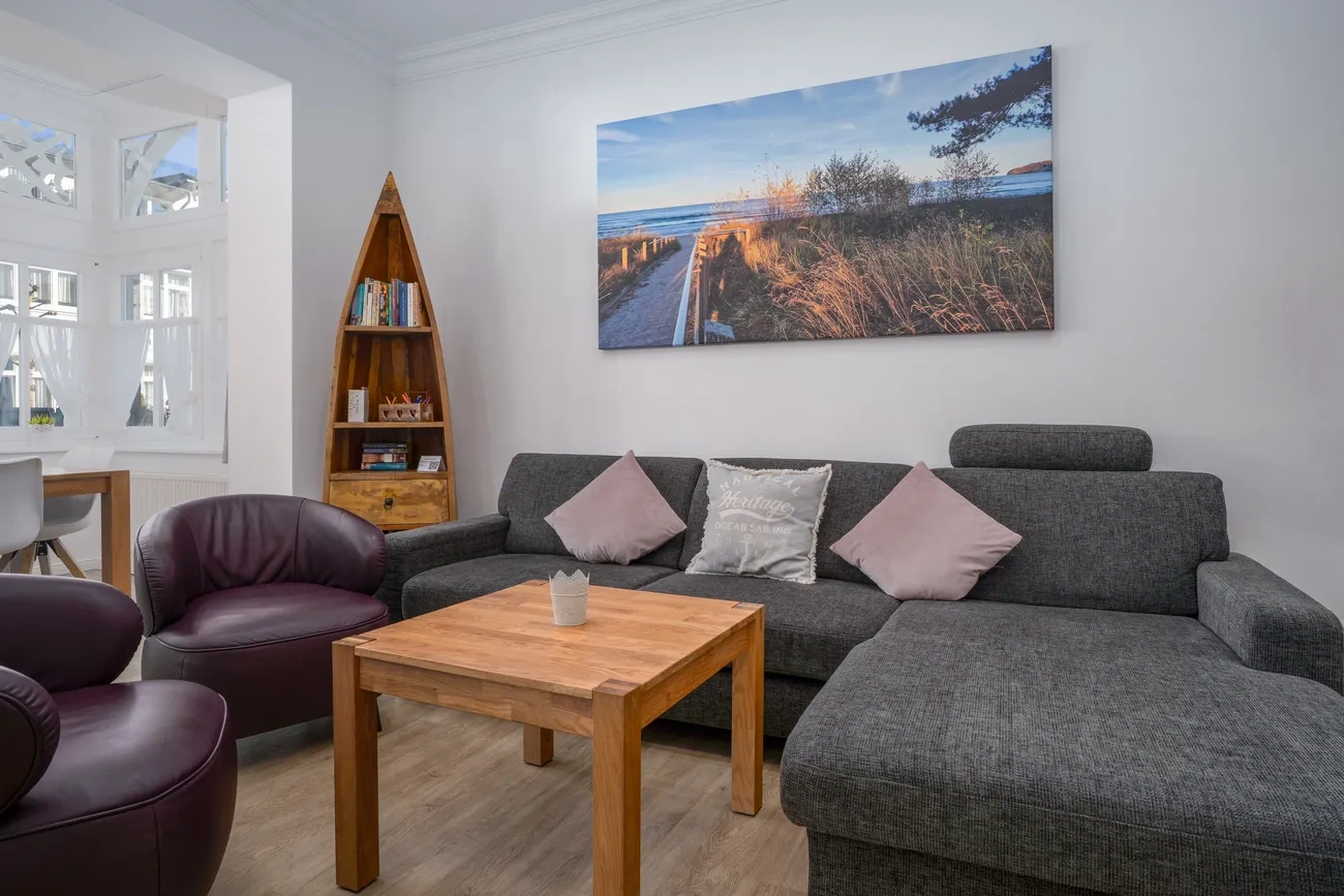 Wohnung 1 Typ 6 Villa Eden 4 Wohnbereich Villa Eden Ferienwohnung 1 in Binz