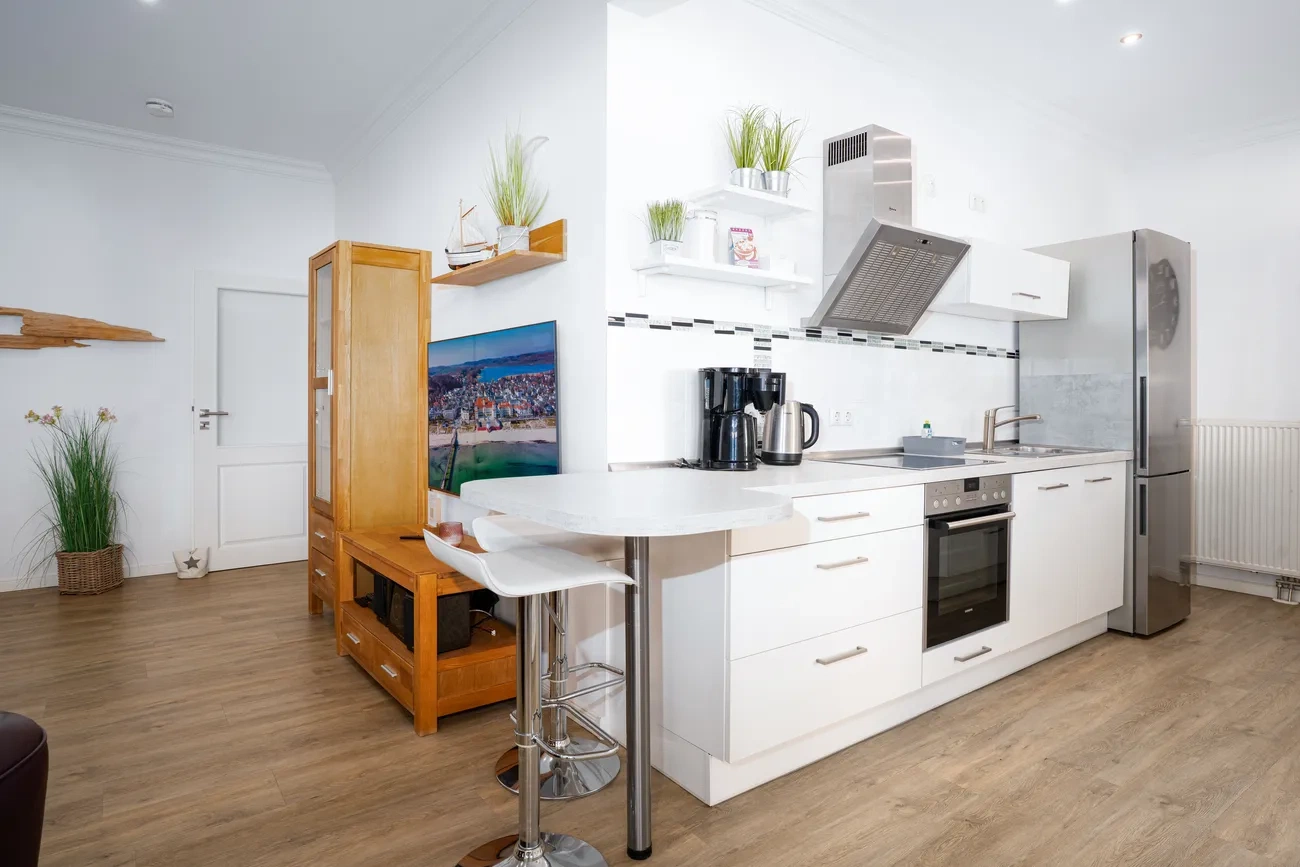 Wohnung 1 Typ 6 Villa Eden 8 Küche Villa Eden Ferienwohnung 1 in Binz