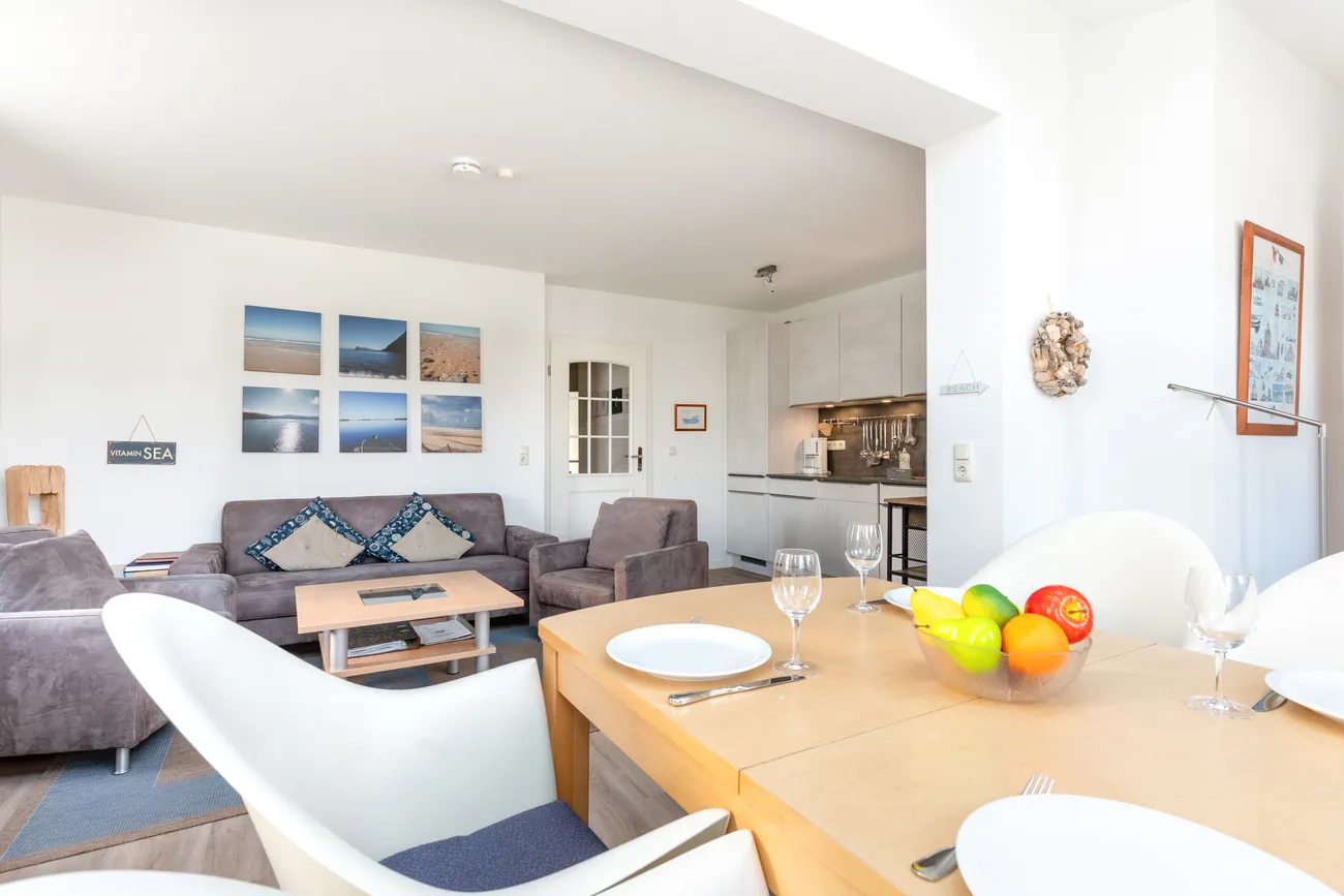 Wohnung 20 Typ 5 Villa Eden 2 Wohn/Essbereich Fewo 20 Villa Eden Binz