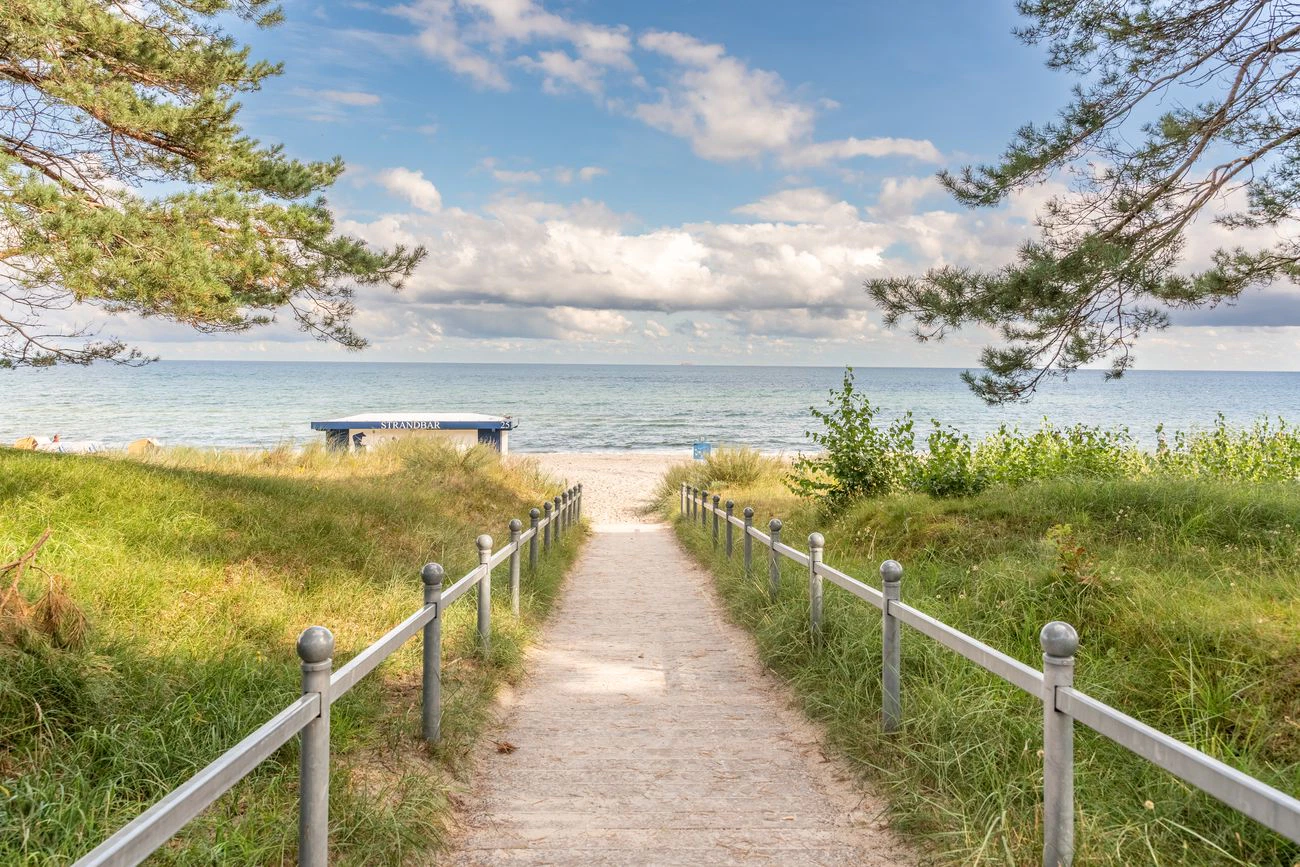Strandaufgang 25 im Ostseebad Binz