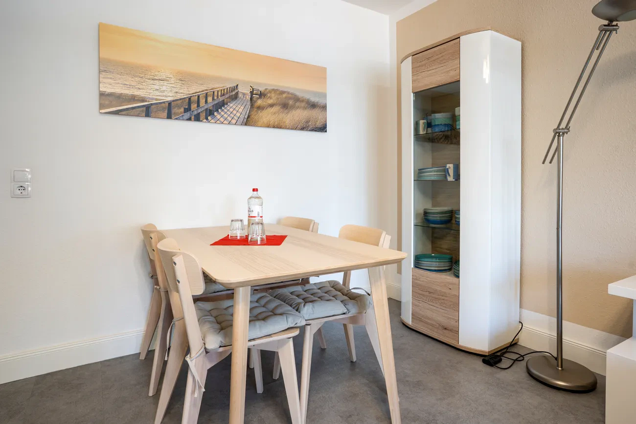 Schöner Essbereich Ferienwohnung 10 Villa Strandidyll Binz