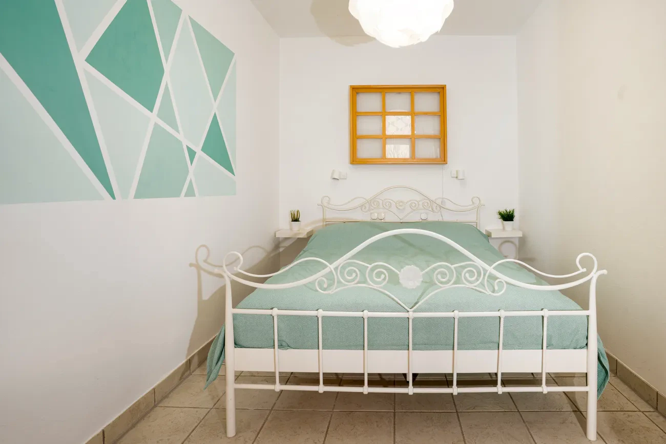 Fewo 1 Himmelblau Lottumstraße Binz Rügen Schlafbereich