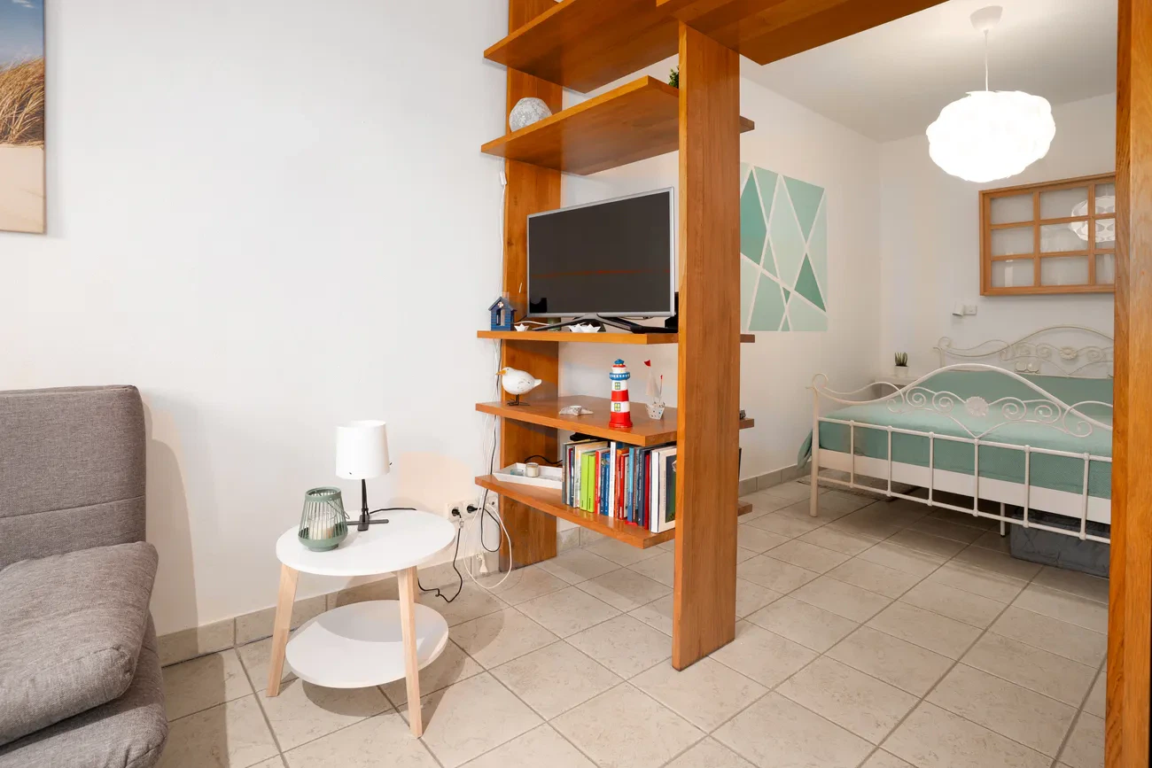 Fewo 1 Himmelblau Lottumstraße Binz Rügen Wohnbereich