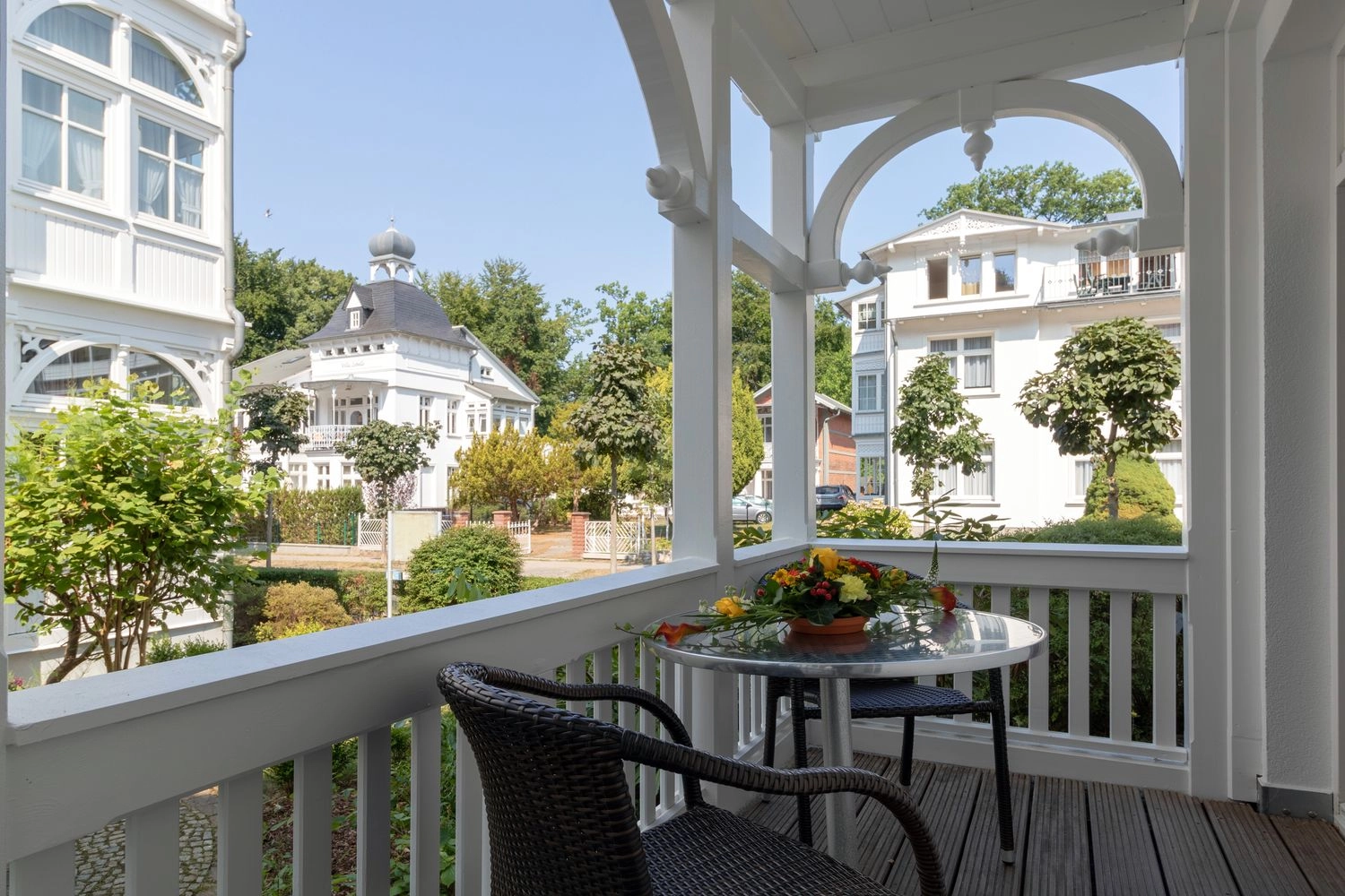 Wohnung 13 Villa Eden Binz 13 Fewo 13 Balkon Villa Eden Binz