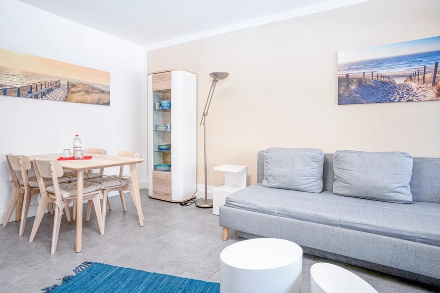 Wohn/essbereich Fewo 10 Villa Strandidyll
